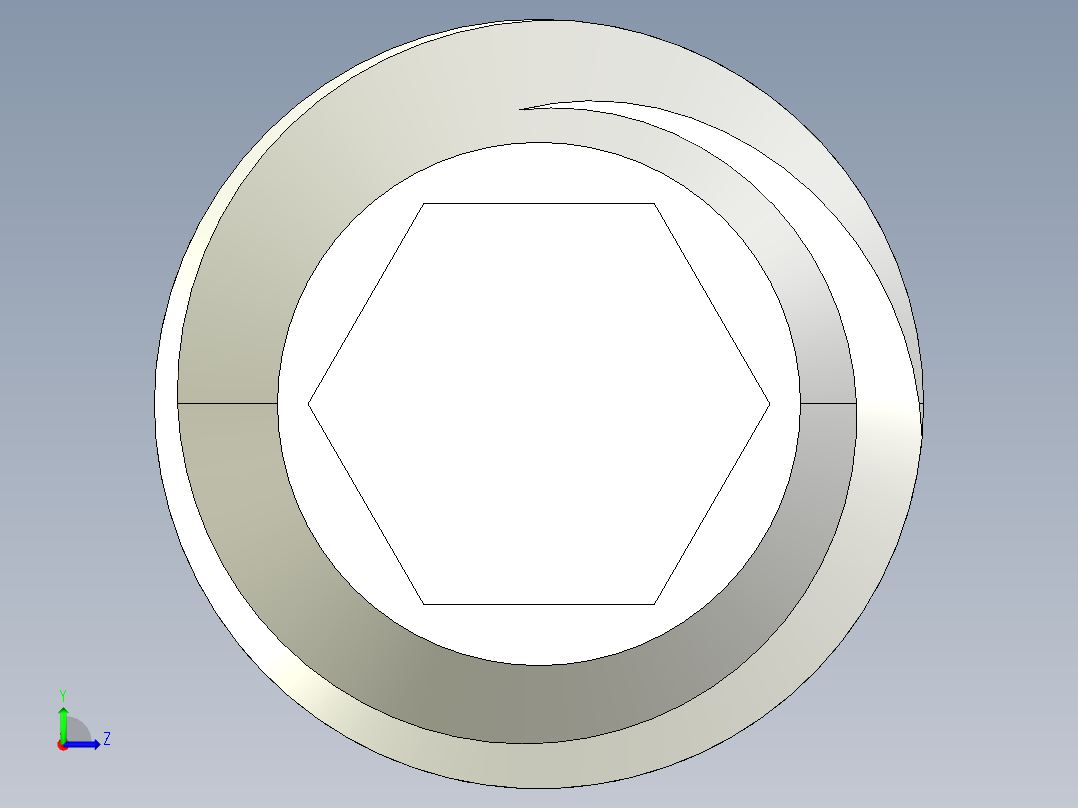 DIN 913-ISO 4026 固定螺钉-M2.5 L=6.STEP左视图