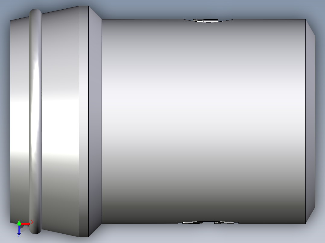 卡套式工业通用硬管接头EO_Schweisskegel_SKA38X6俯视图