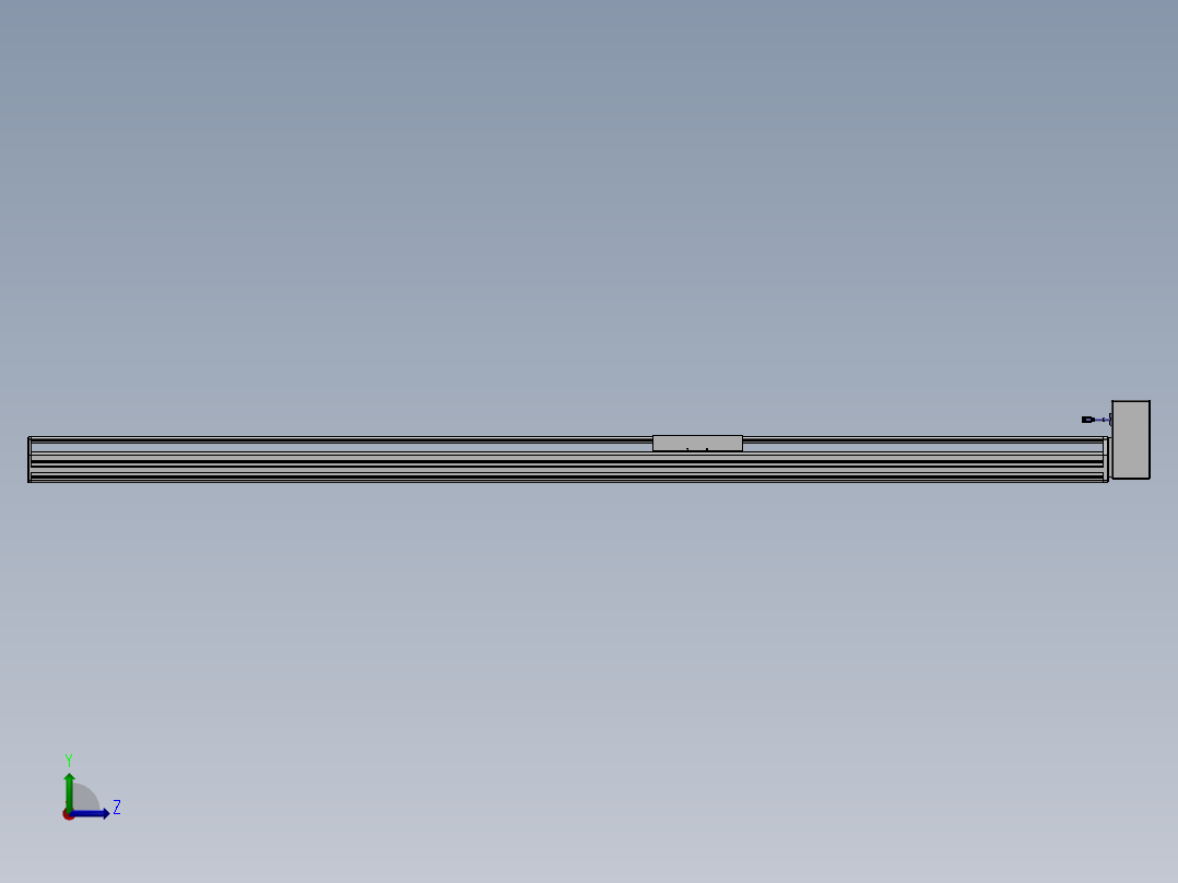精密模组MT220-L150-2400-LU-M75-C4左视图