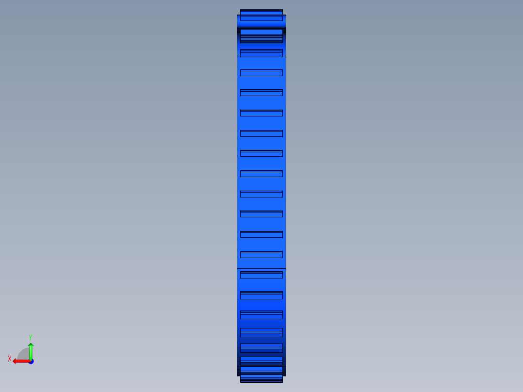 皮带输送机 (91)后视图