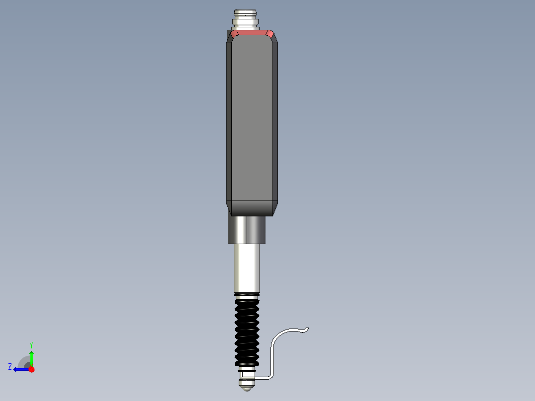 基恩士OP-84397_kc图纸模型右视图