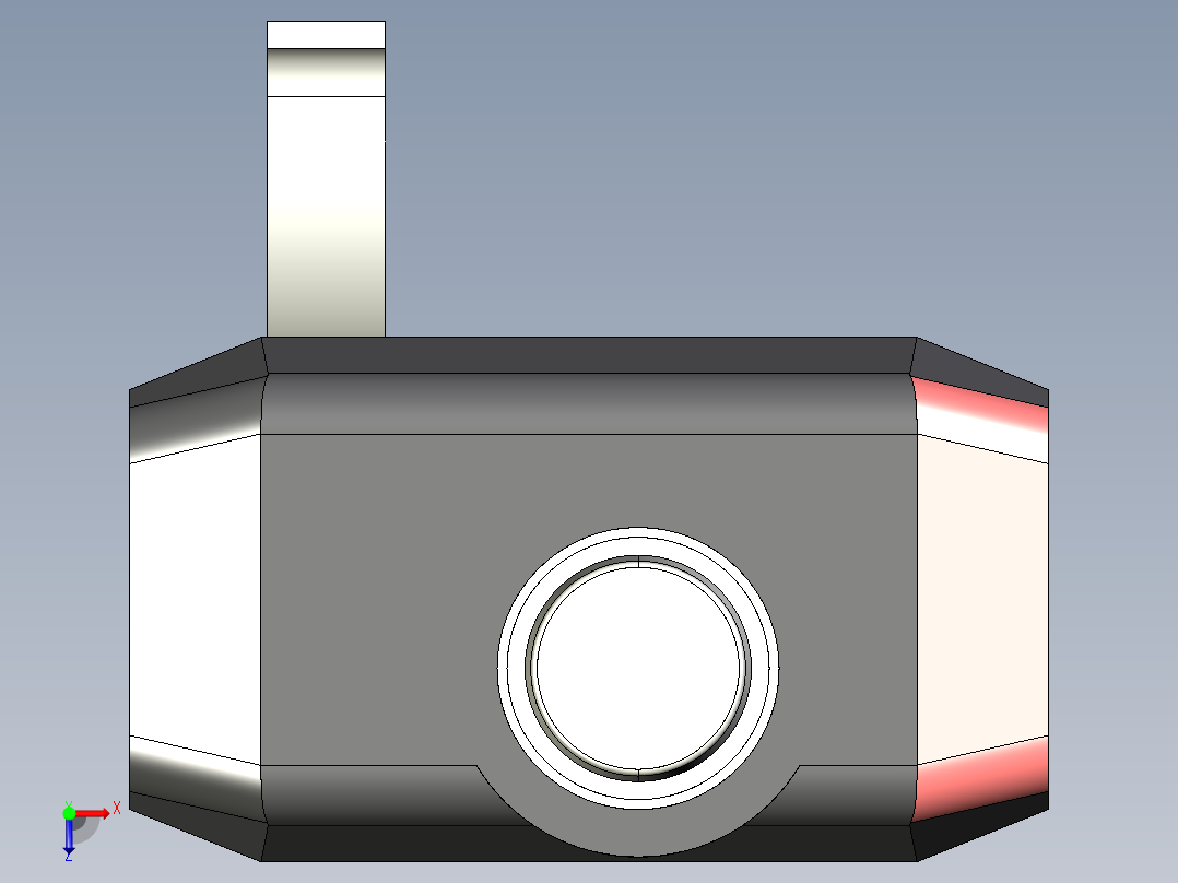 基恩士OP-84397_kc图纸模型俯视图