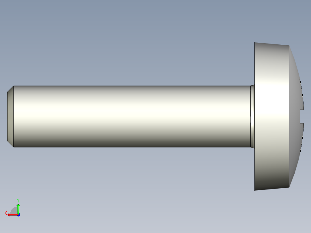 Cross_recessed_head-M5-20-20-4-12-6.stp螺钉-后视图