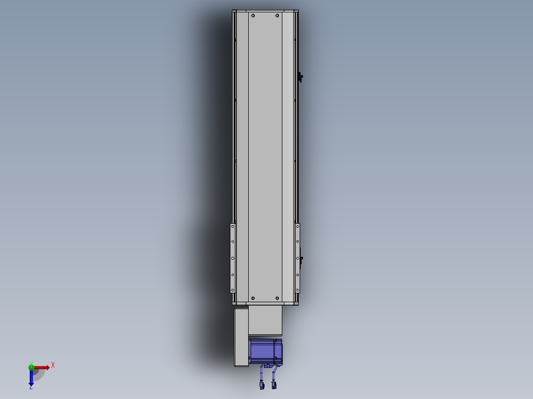 精密模组MT220-L150-600-L-M75-C4俯视图