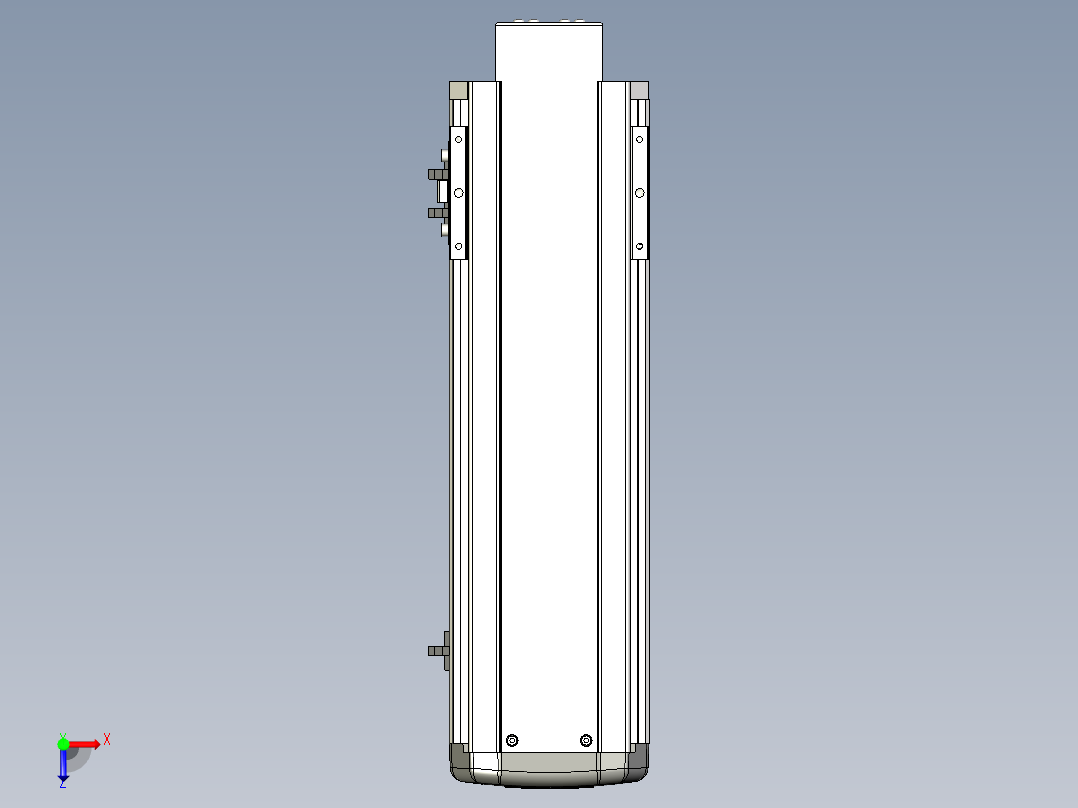 Toyo东佑达直线模组-ETH13-300-BM-400W+煞車俯视图