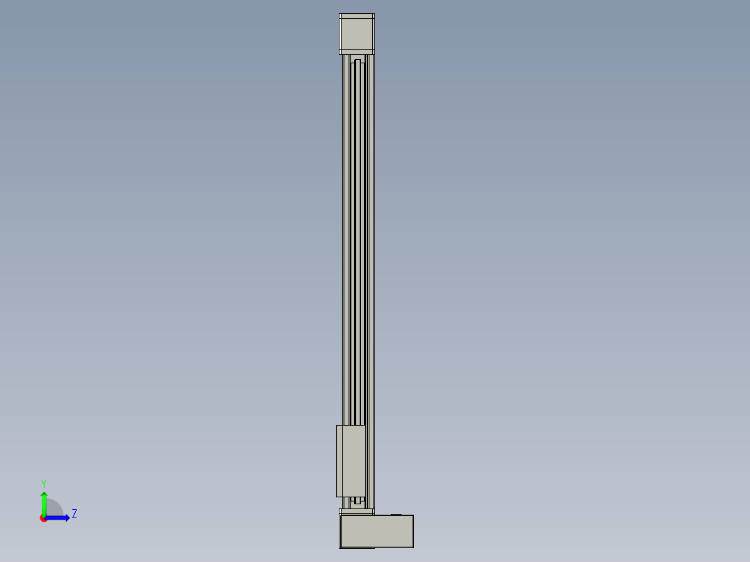 欧规系列-GB8-L96-S900-BLD-P40-MS3左视图