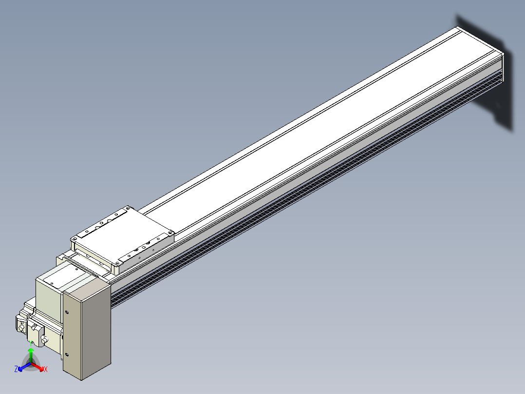 同步带全封闭直线模组TPA-HCB-105D-90-L650-RP-Y-P20-N3