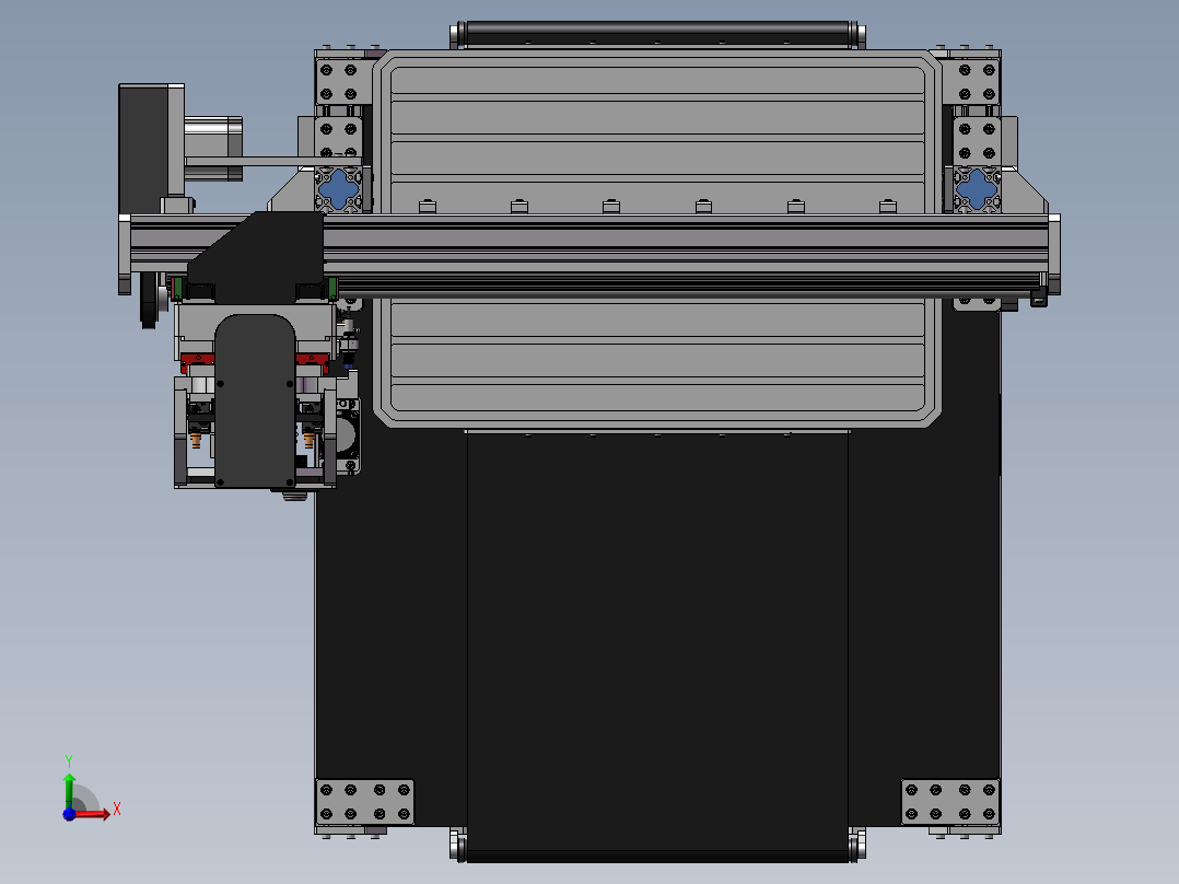 重型铝合金钢数控铣床