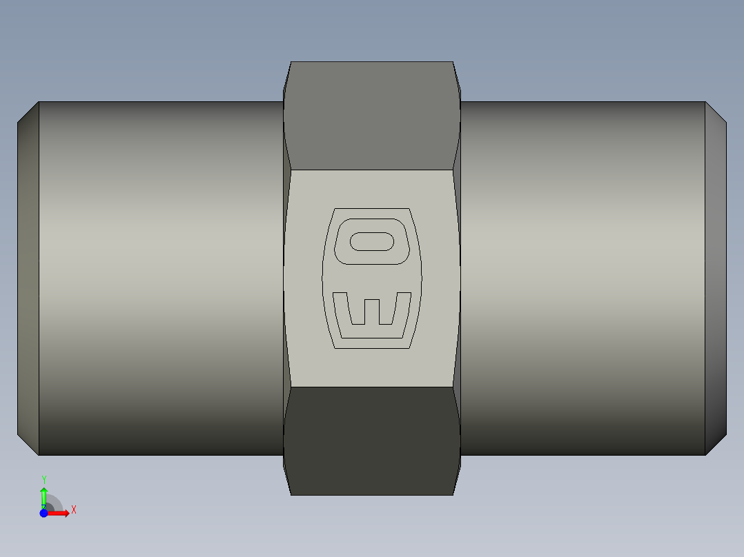 卡套式工业通用硬管接头EO Union G08S71X前视图