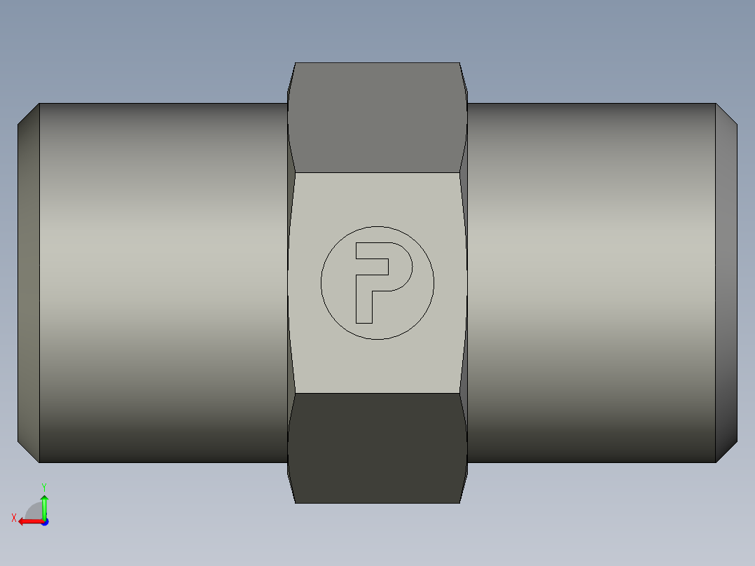 卡套式工业通用硬管接头EO Union G08S71X后视图