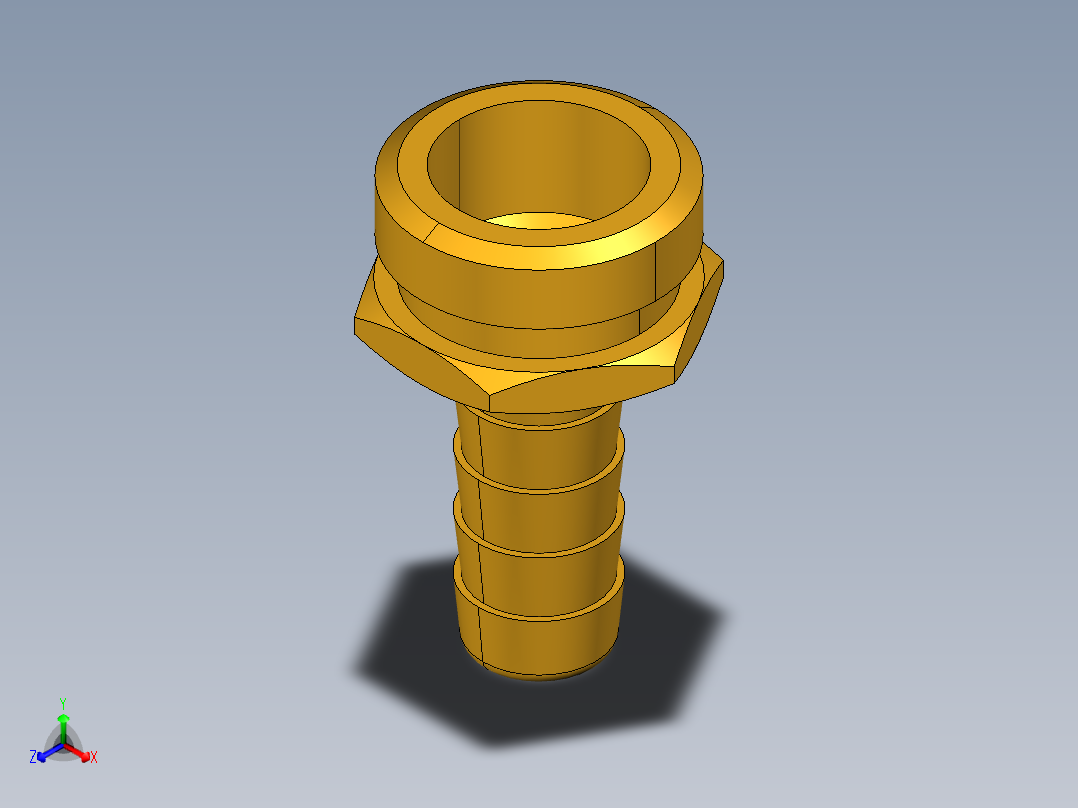 水管接头Hose Barb to Male Hose Thread 54GH-10-12