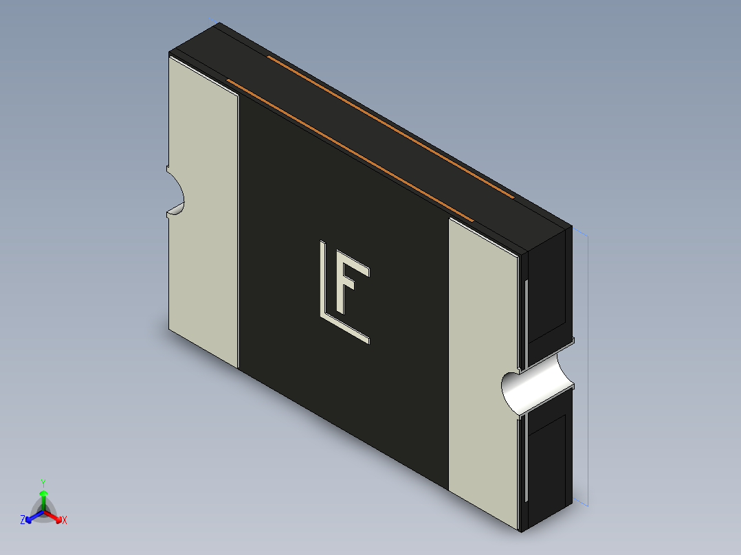 开关继电器保护 SM-LTL-2920L-C1.25正等轴测图