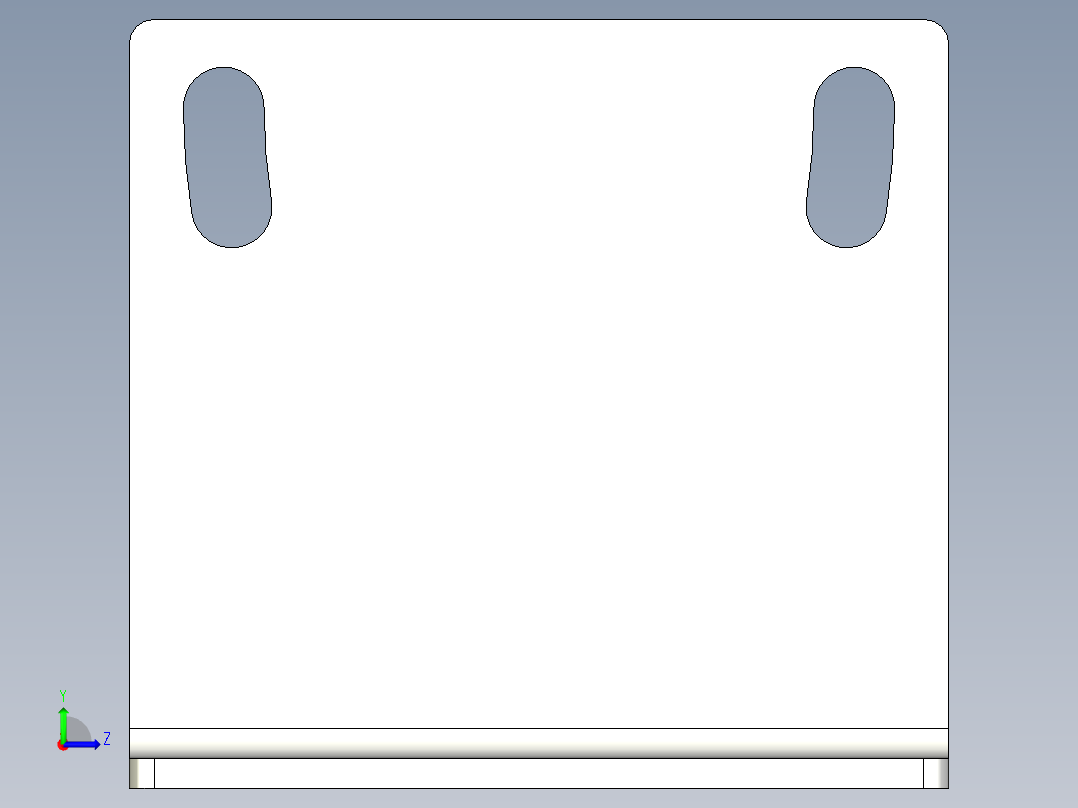 光电_激光传感器05）EB_3032_安装支架左视图