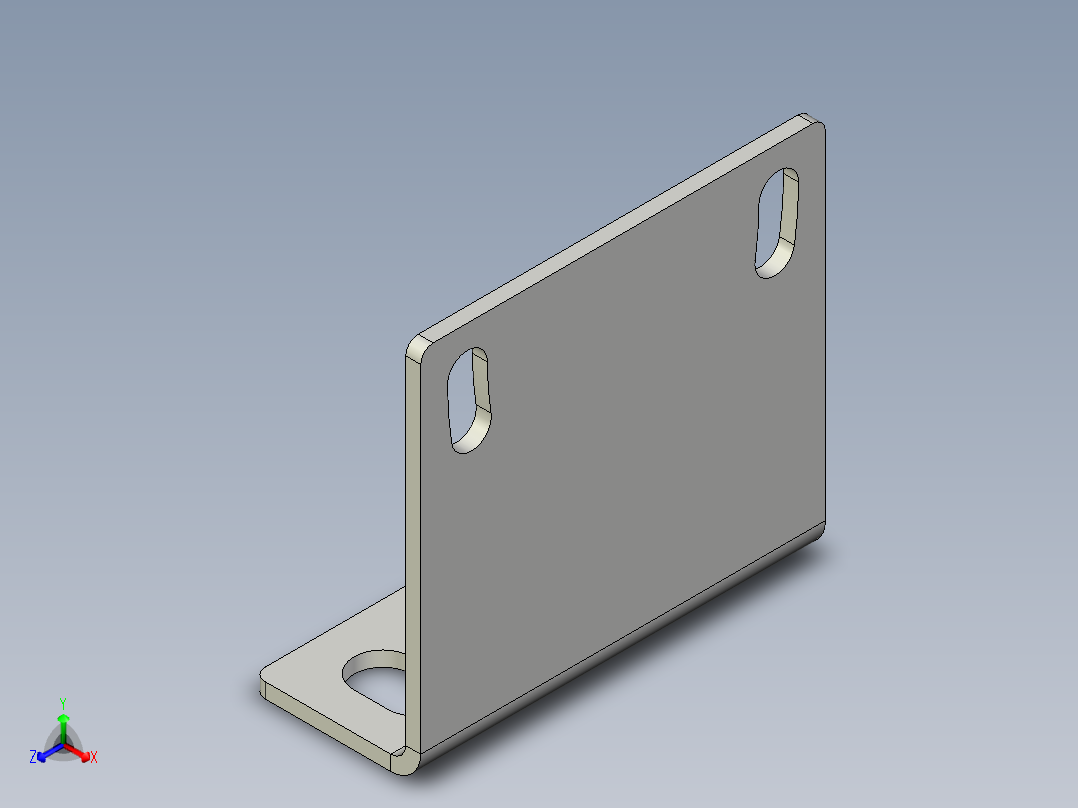 光电_激光传感器05）EB_3032_安装支架正等轴测图