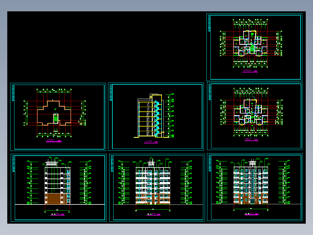 集资房建筑设计图纸