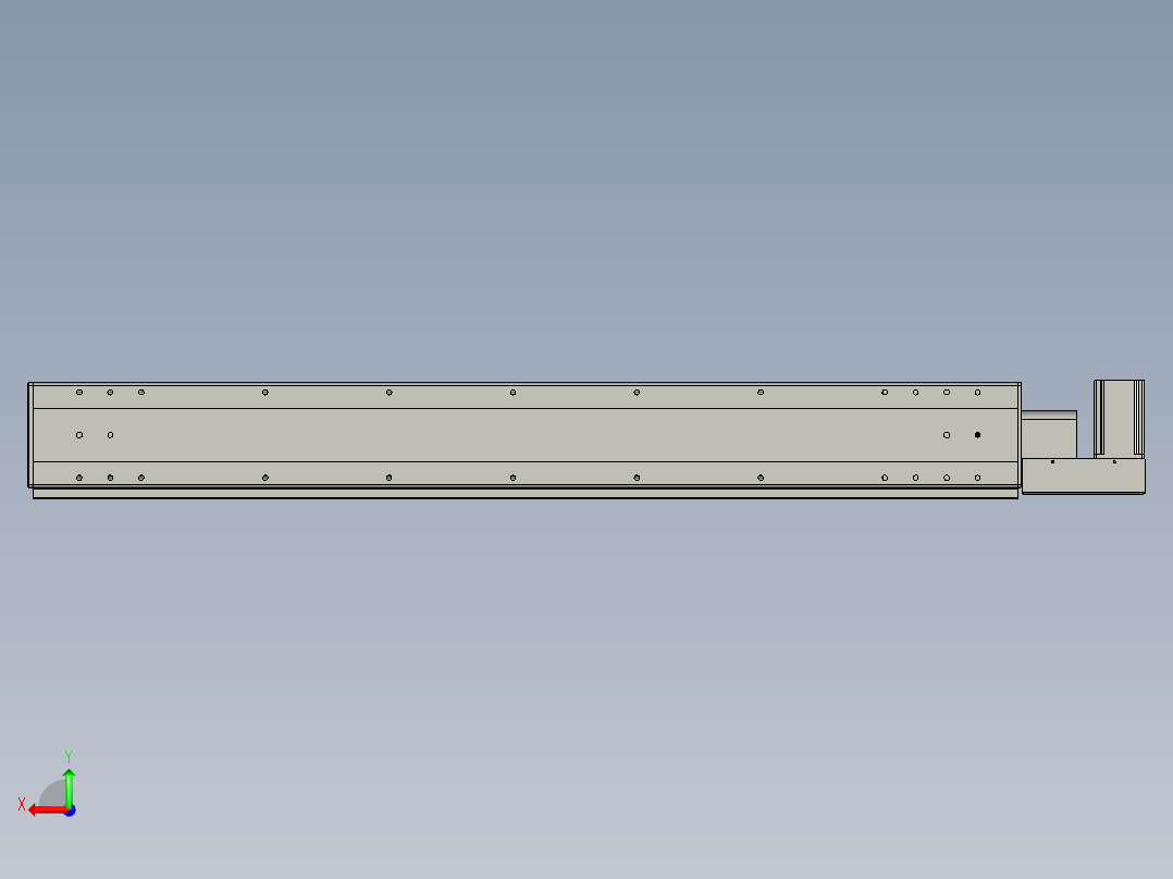 威洛博VBF17-S1300-BL后视图