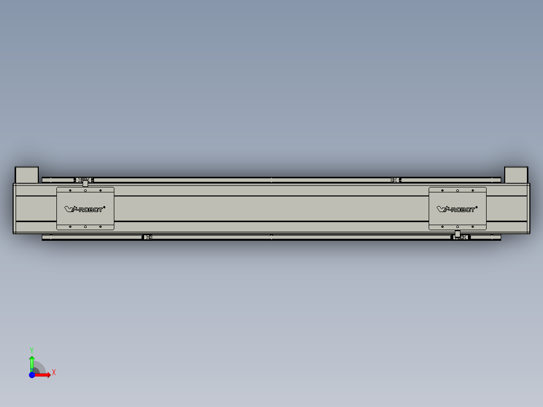 威洛博双电机滑台-VBC14S2-L50-S850-BD-P40-C6前视图