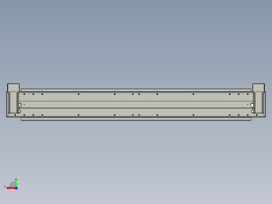 威洛博双电机滑台-VBC14S2-L50-S850-BD-P40-C6后视图