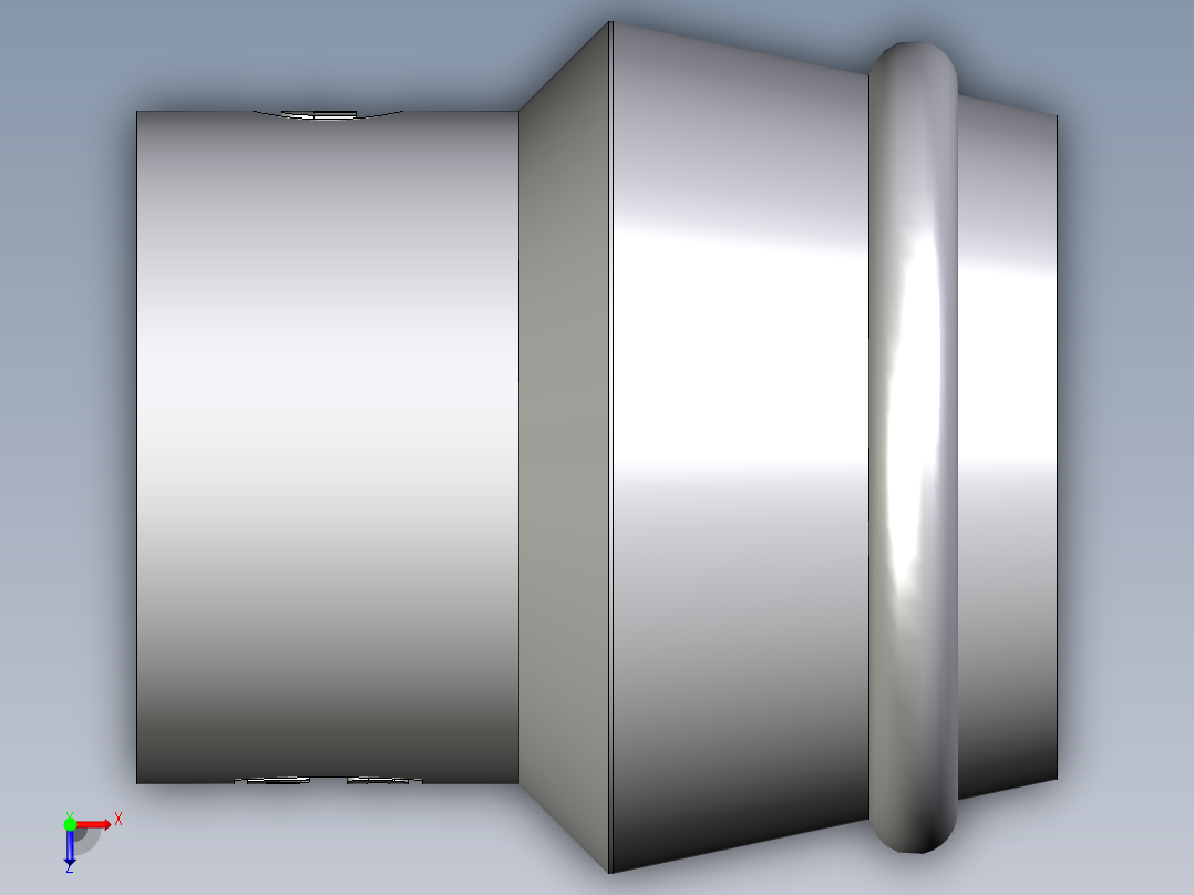 卡套式工业通用硬管接头EO_Blanking_plug_for_cones_VKA15CF俯视图