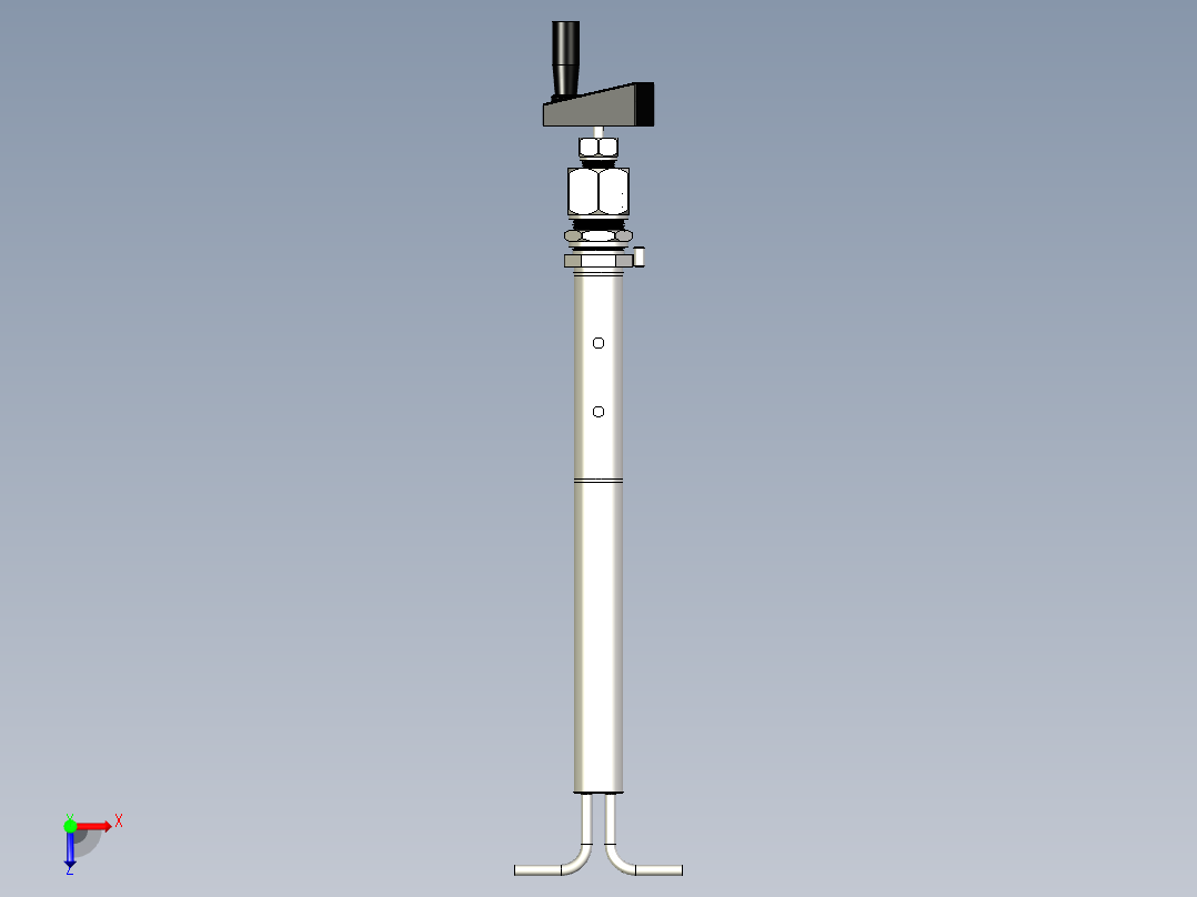 VREL控制阀是一种专为高压液体设计的阀门俯视图