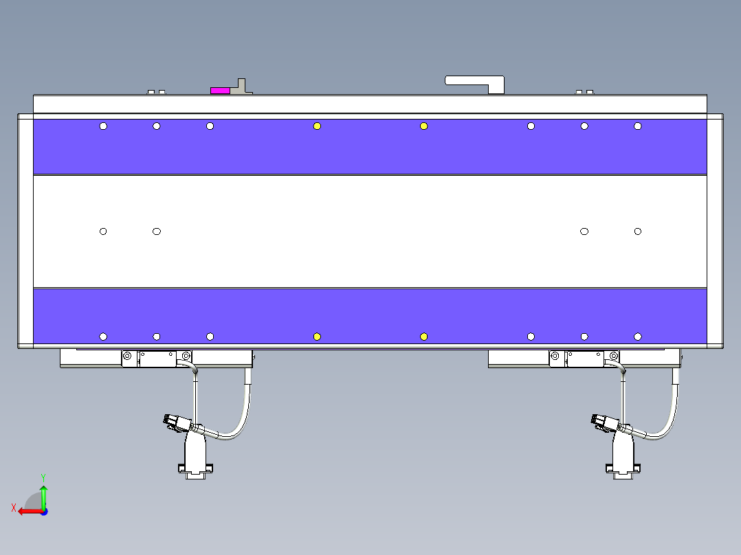 威洛博VL系列3d模型模组2VL22H2Y-S200后视图