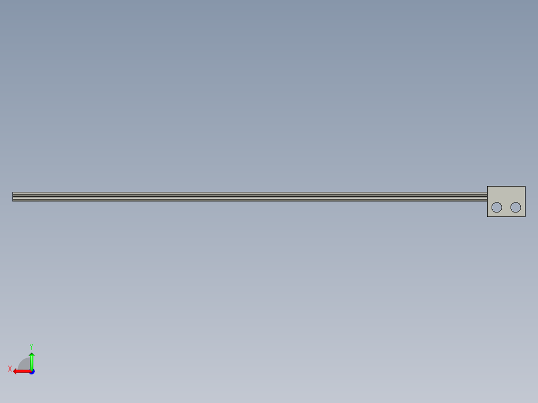 基恩士FU-44TZ_kc图纸模型后视图