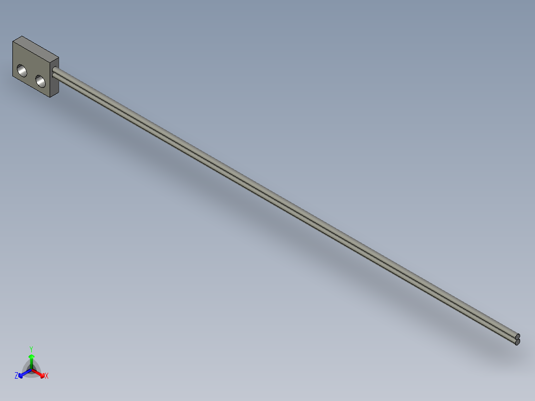 基恩士FU-44TZ_kc图纸模型正等轴测图