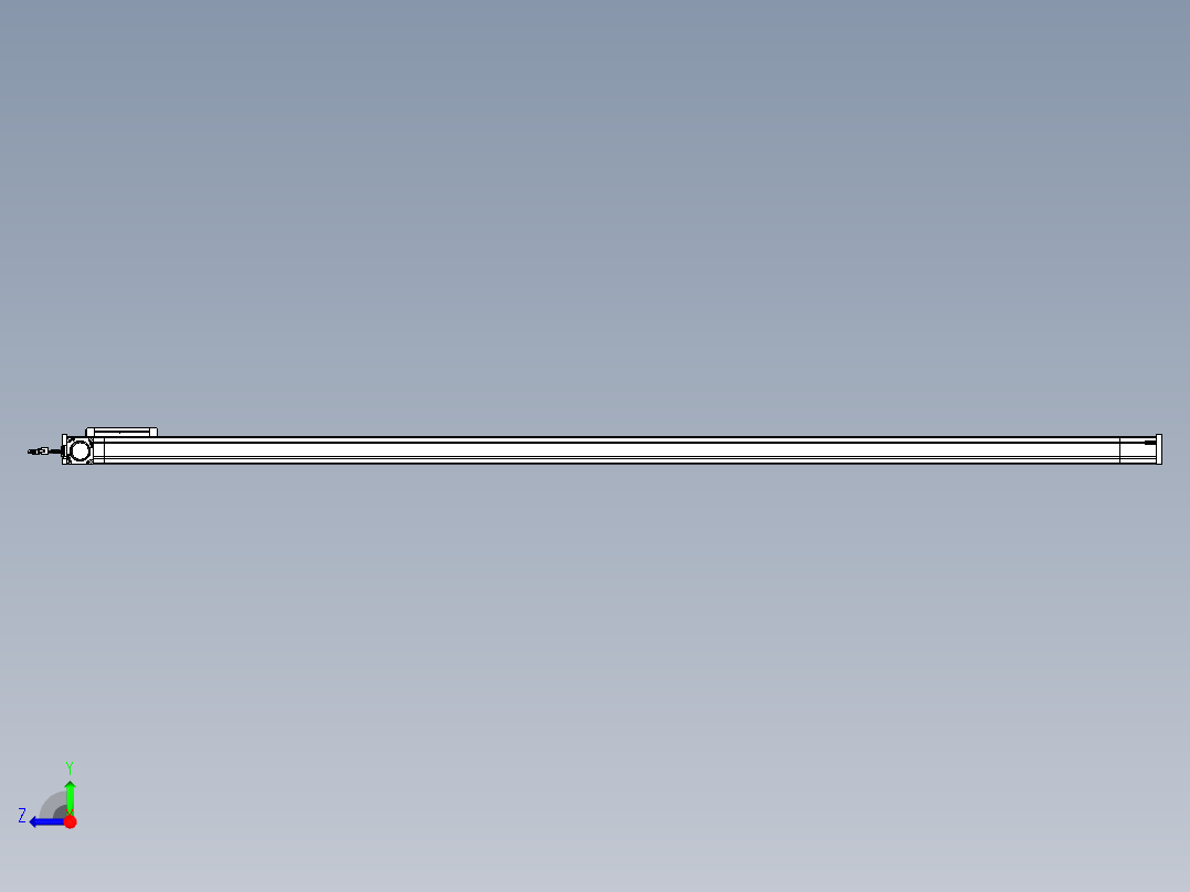 威洛博LB.GB同步带传动--欧规系列LB6A-L130-S2250-BL右视图
