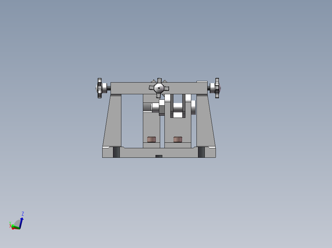 底座夹具设计右视图