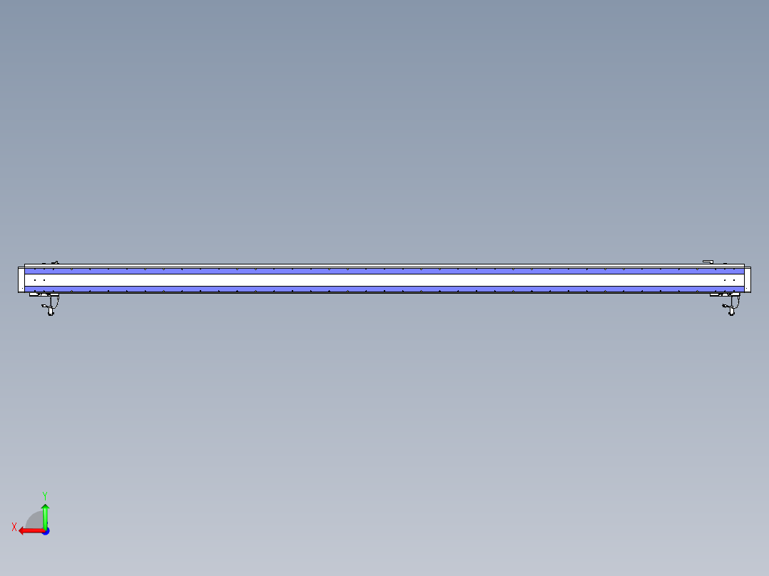 威洛博VL系列直线电机模组-2VL14S2-S3500后视图
