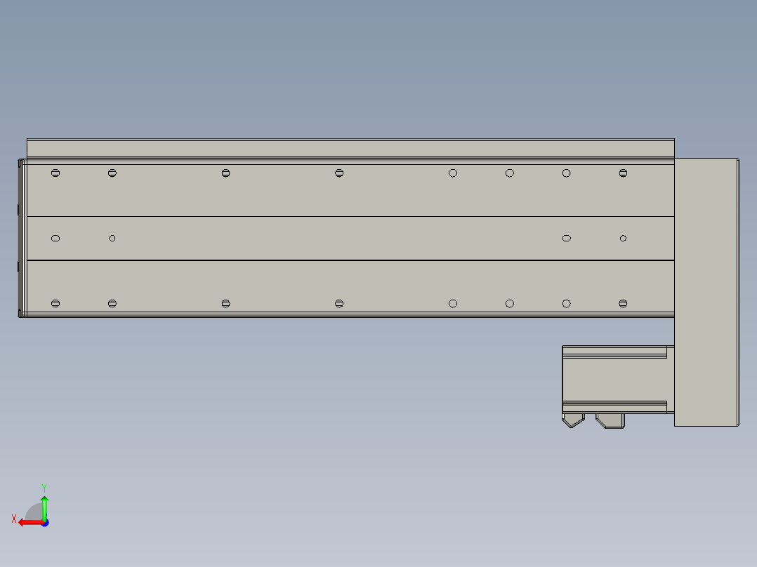 威洛博VF14-S300-BL后视图