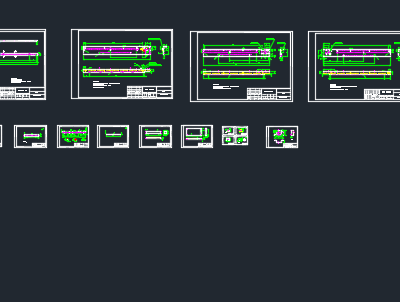 平顶链板输送机全套图纸 机械设计CAD图纸DWG图纸2D图纸