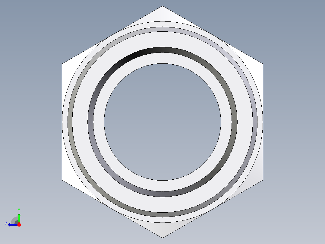 卡套式工业通用硬管接头EO_Male_Stud_connector_GE38SREDOMD71右视图