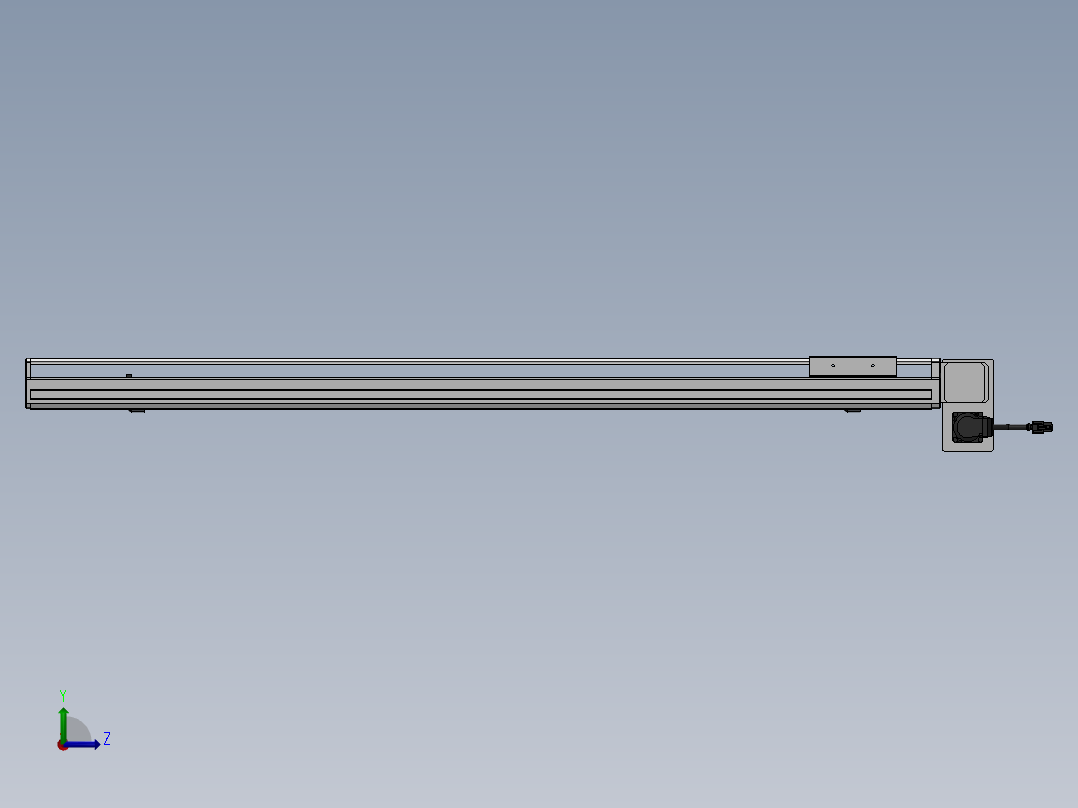 精密模组MT100-L78-900-RD-M10-C4左视图