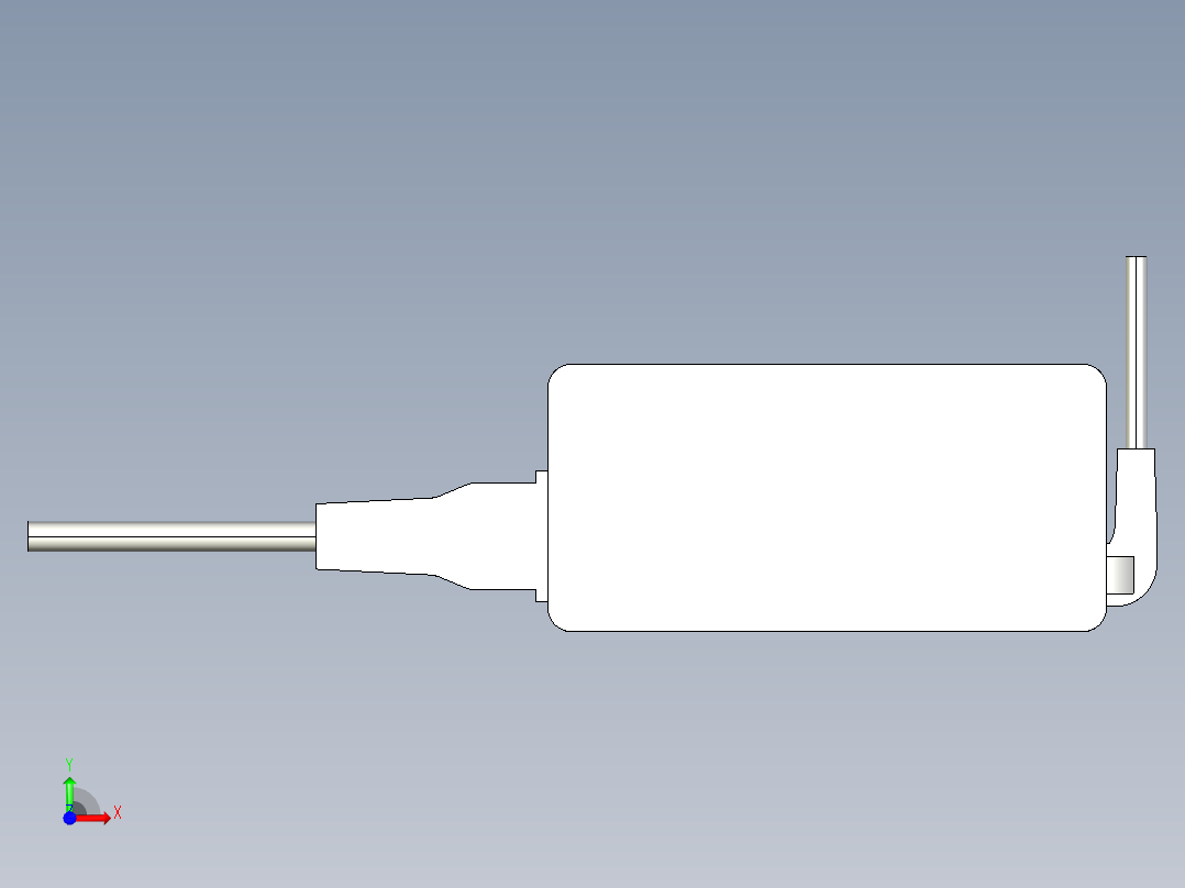 基恩士SJ-U1_kc图纸模型前视图