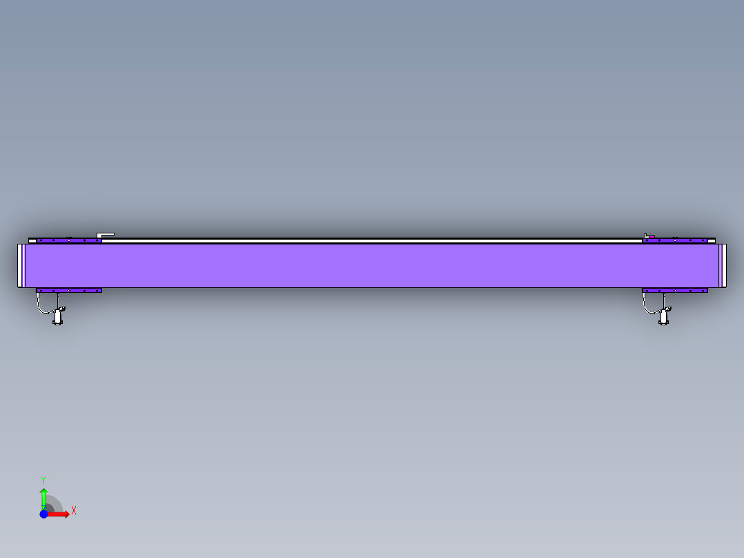 威洛博VL系列直线电机模组-2VL14S3-S1700前视图