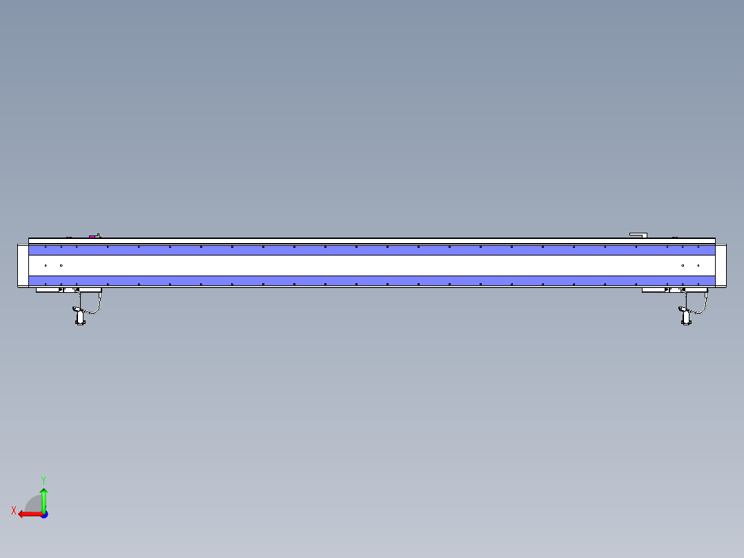 威洛博VL系列直线电机模组-2VL14S3-S1700后视图