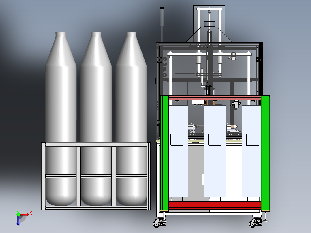 电机定子焊接机sw17可编辑俯视图