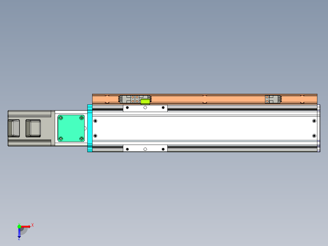 威洛博VF8-L16-C-S200-BC-P20-C4俯视图