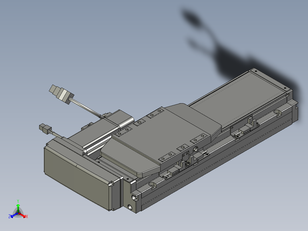 威洛博模组VGTH12-L10-C-S150-BR-ZT40-C3正等轴测图
