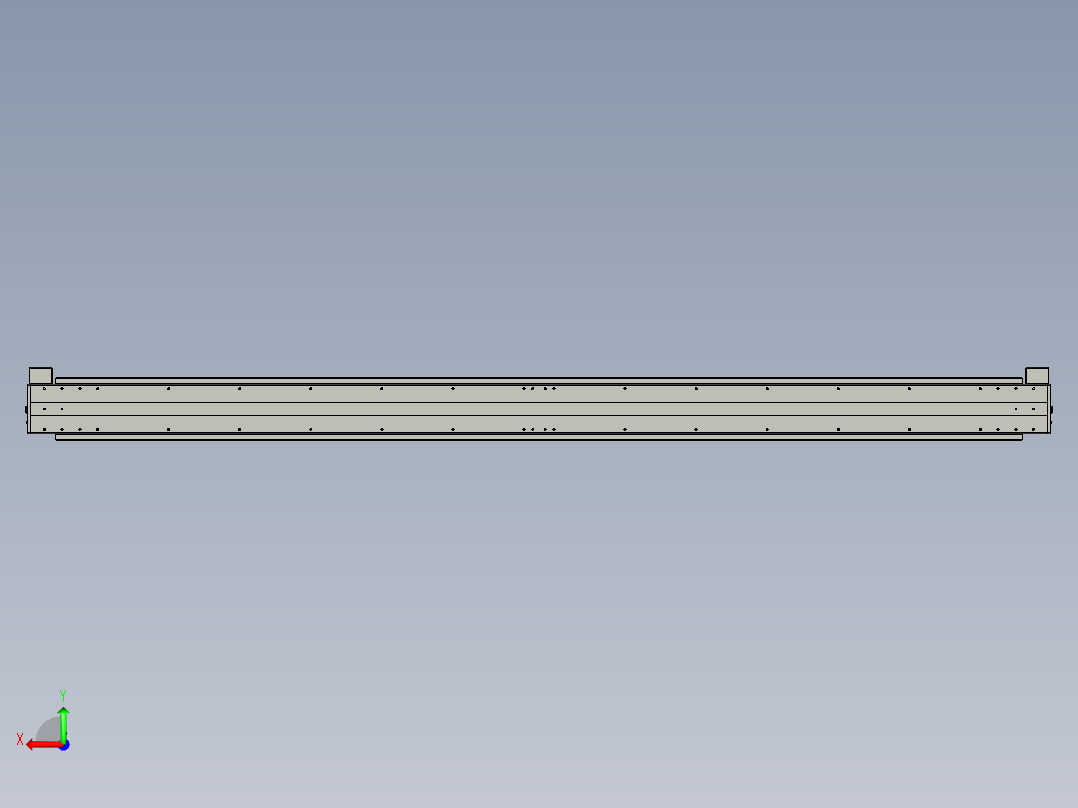 威洛博双电机滑台-VBC14S2-L50-S2300-BU-P40-C6后视图