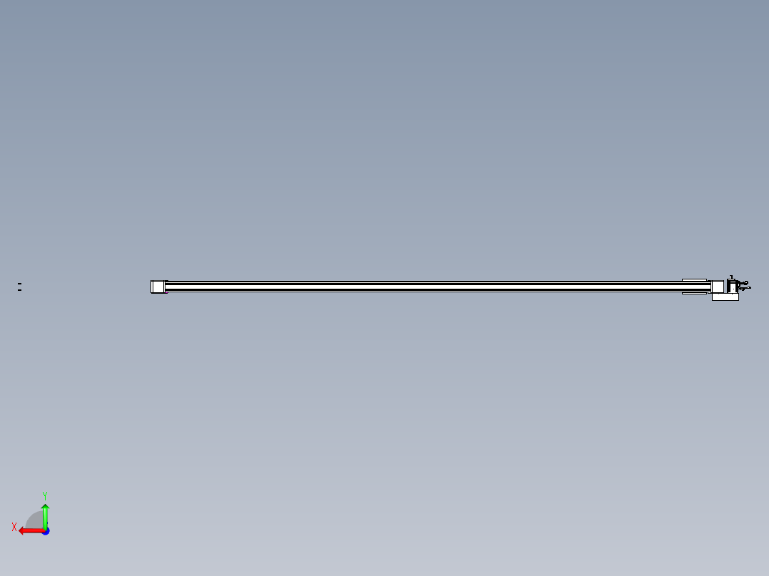 威洛博LB.GB同步带传动--欧规系列GB8-L96-S3850-BL-P75后视图