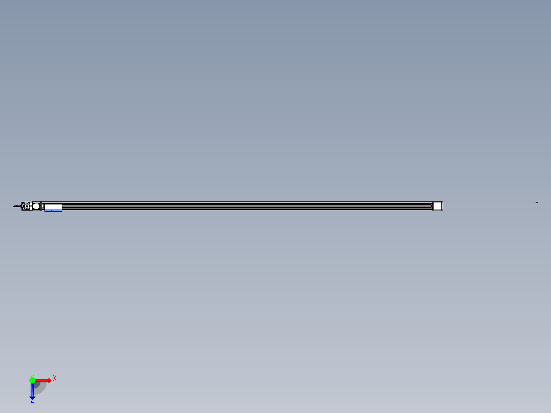 威洛博LB.GB同步带传动--欧规系列GB8-L96-S3850-BL-P75俯视图