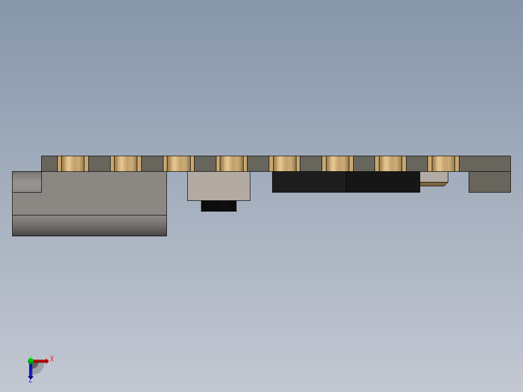 ESP32-C3 超级迷你俯视图