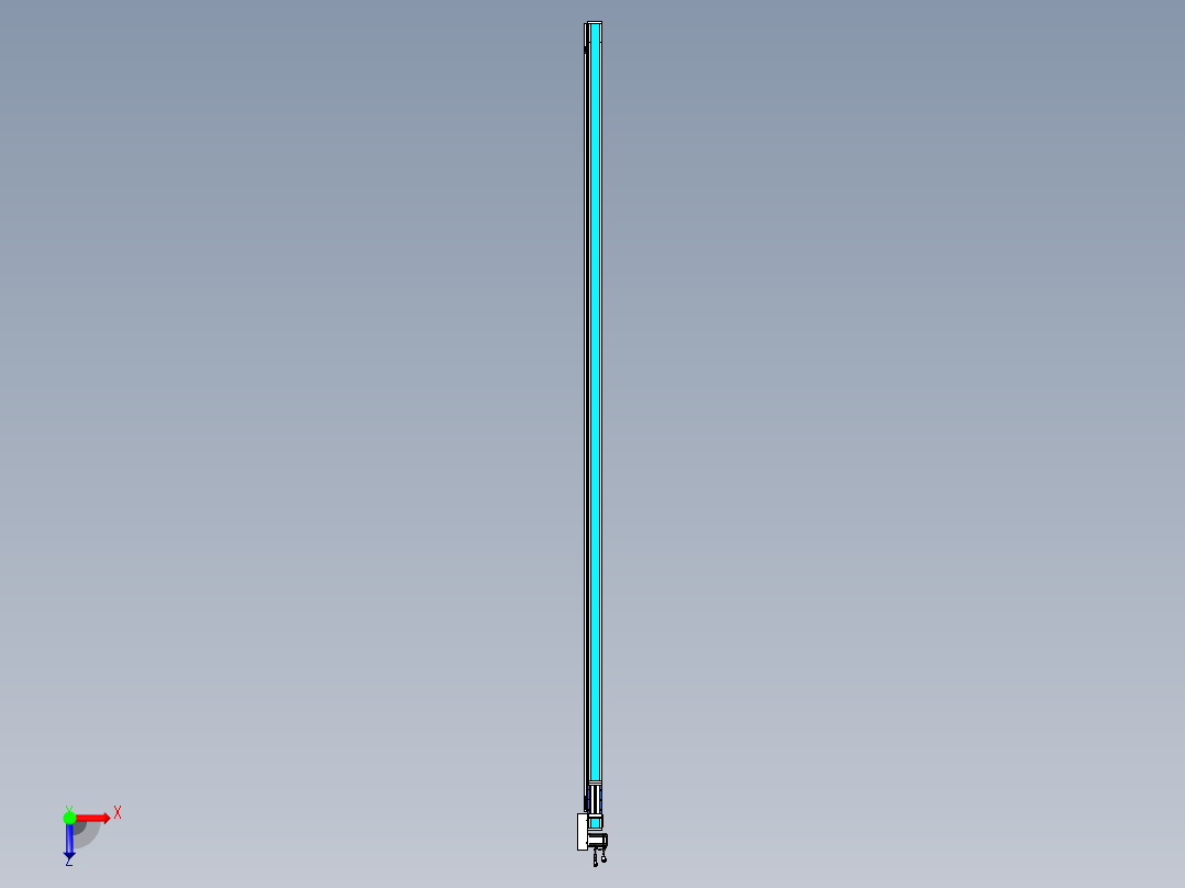 威洛博LB.GB同步带传动--欧规系列LB6A-L65-S3350-BR俯视图