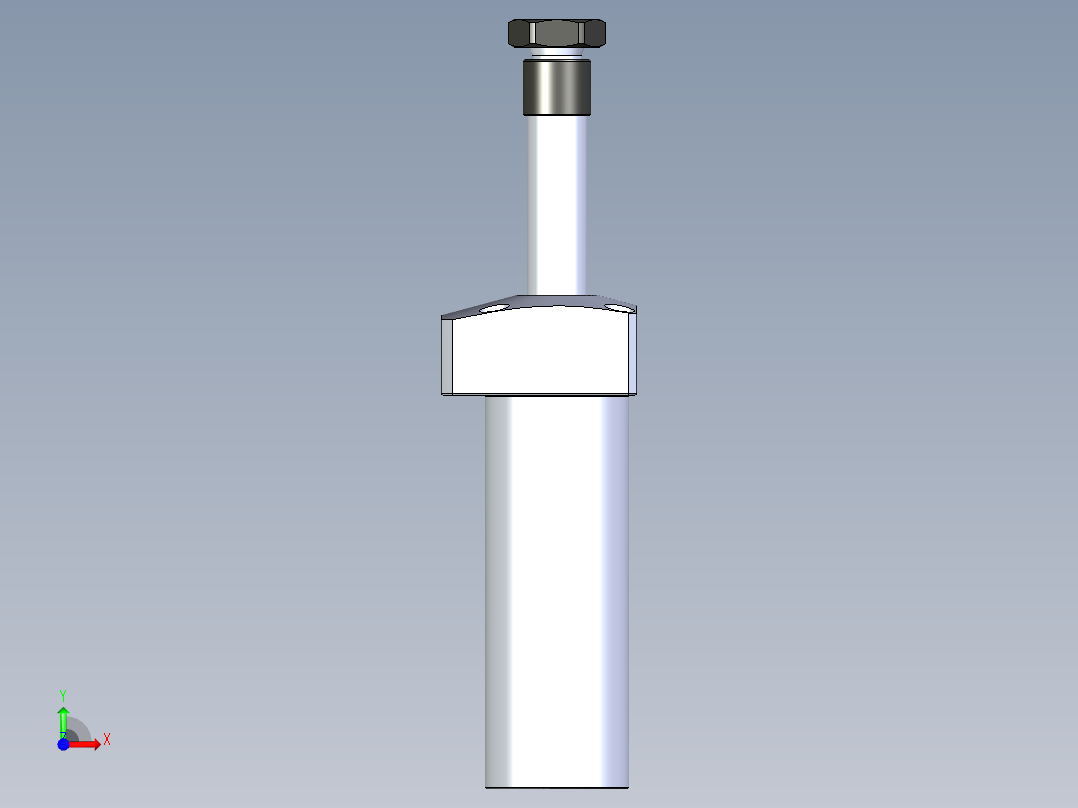 KOSMEKLHA0360-SL-Q35_R01多系列多零件图纸模型前视图