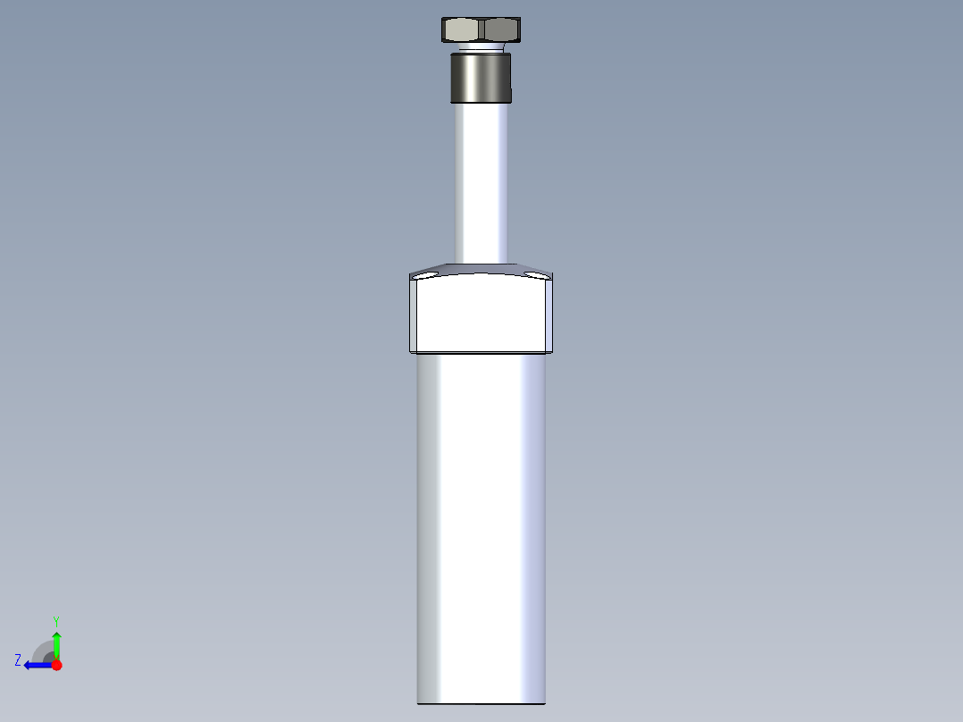 KOSMEKLHA0360-SL-Q35_R01多系列多零件图纸模型右视图