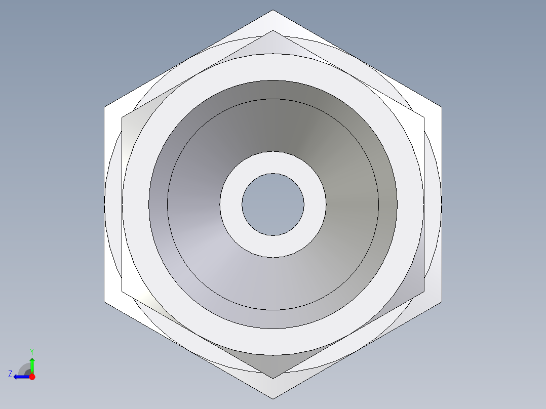 卡套式工业通用硬管接头EO_Standpipe_connector_EVGE06SREDCF右视图