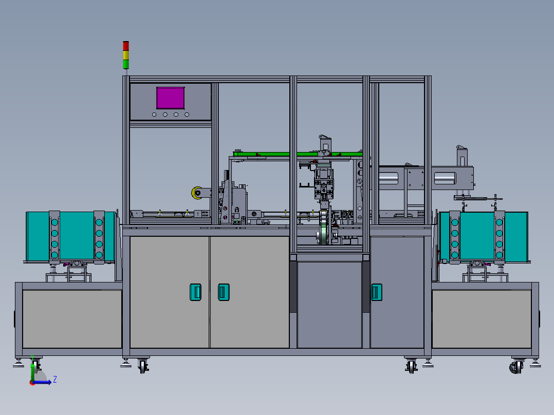 22寸panle金手指贴胶带sw18可编辑左视图