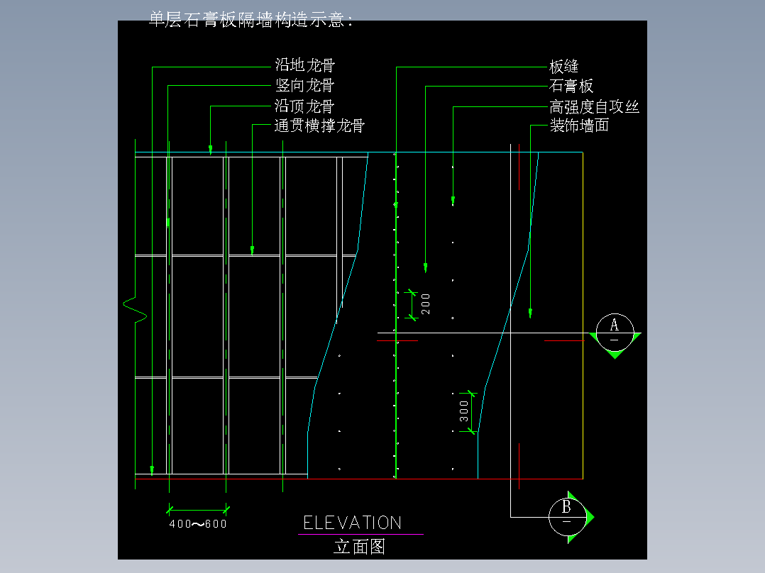 室内装修常用图块-FH02003E